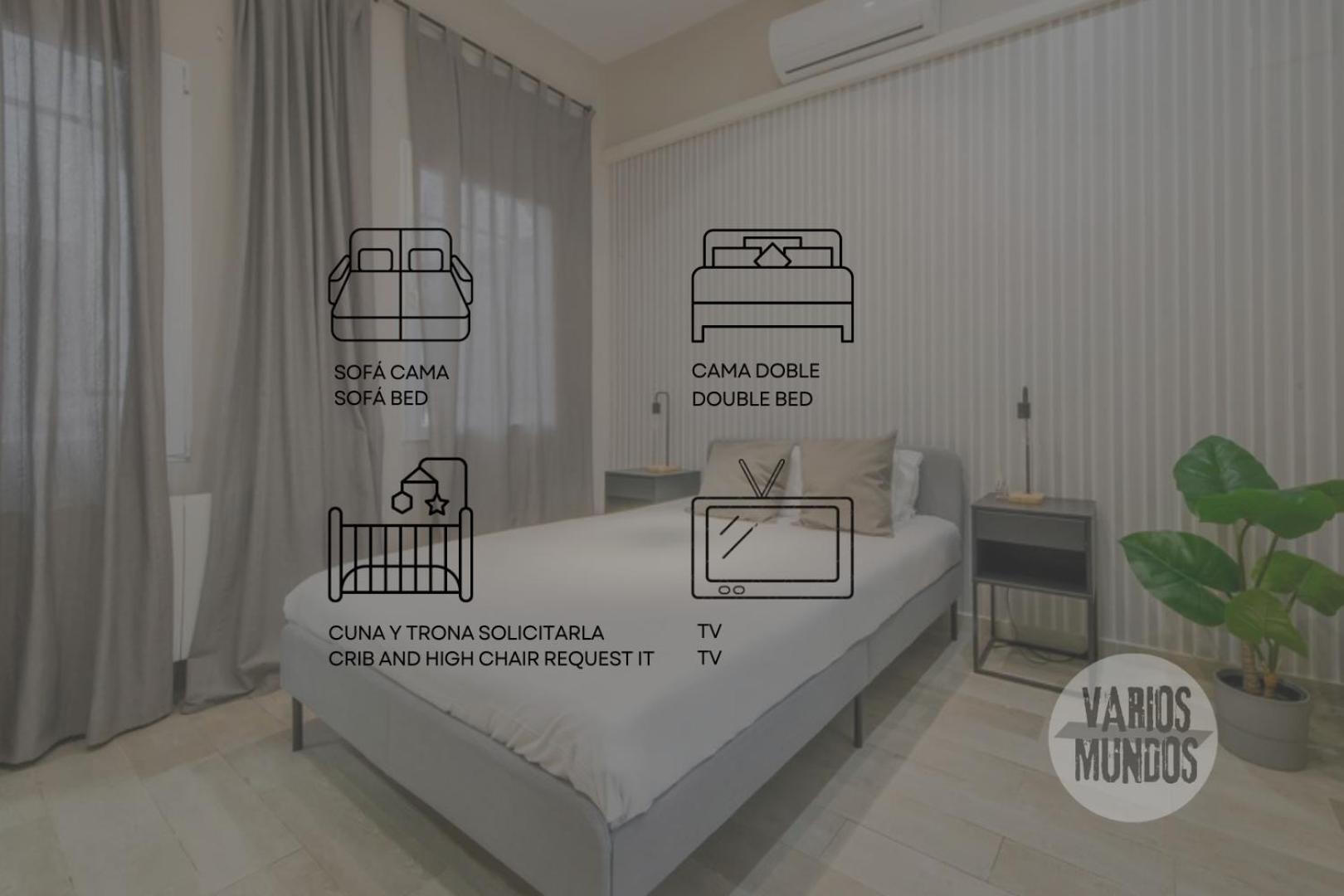 Stylish Loft With 2 Beedrooms En El Centro - La Latina E2 Madrid Exterior foto